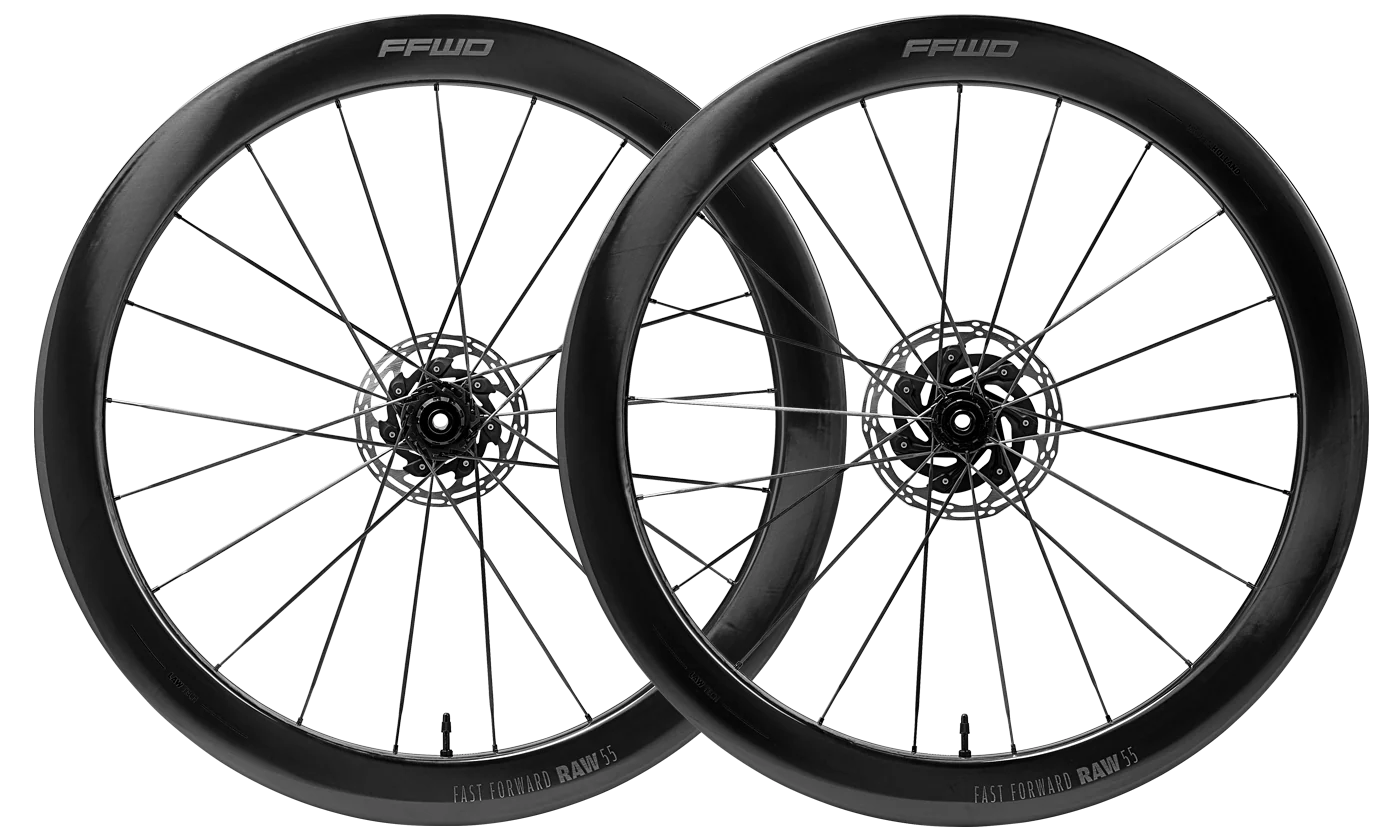 Raw 55 DISC Brake Wheelset - Fast Forward - Cobbled Climbs