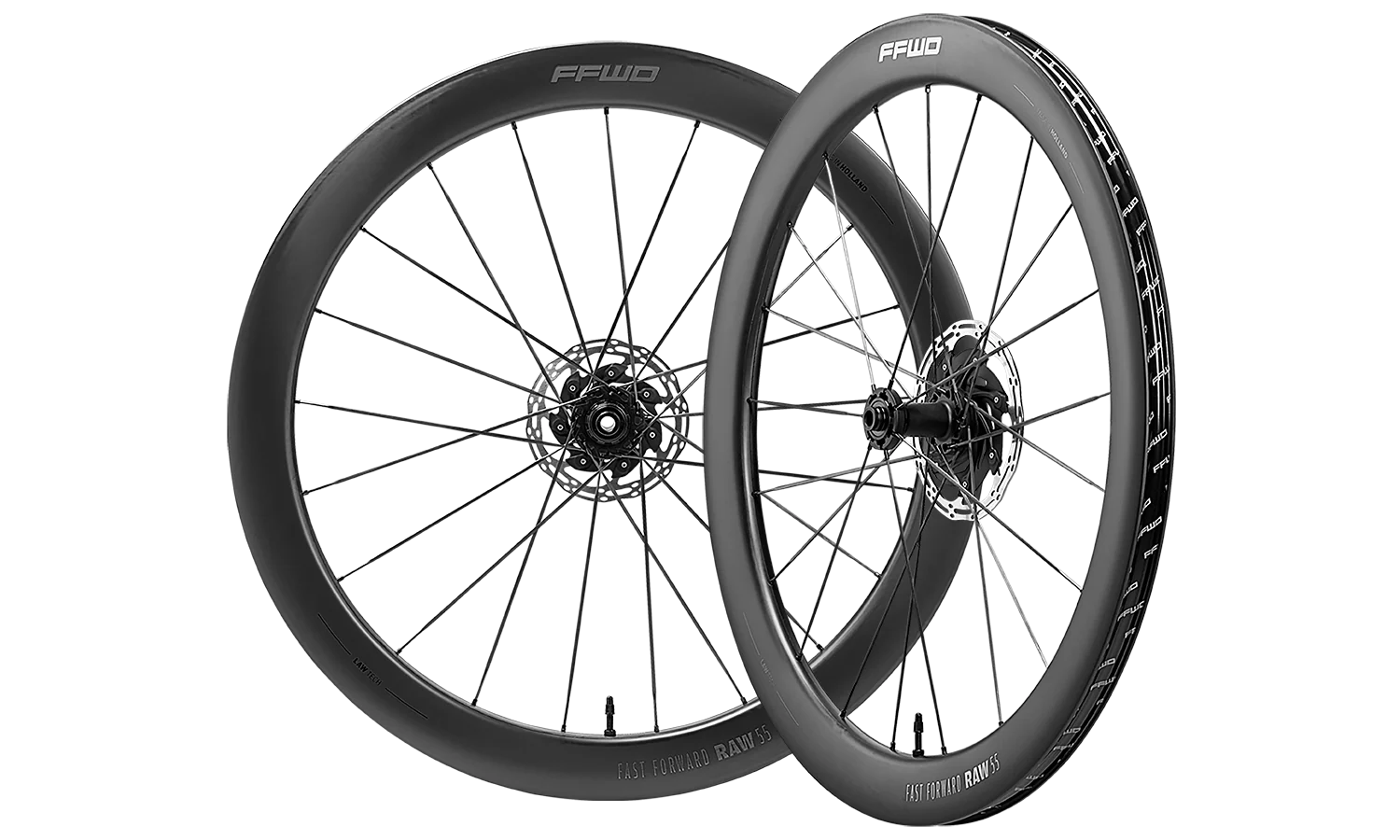 Raw 55 DISC Brake Wheelset - Fast Forward - Cobbled Climbs