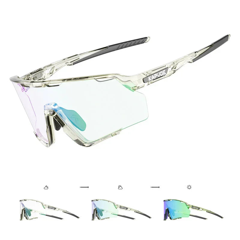 X170 COLOR CHANGING PHOTOCHROMIC SUNGLASSES - KAPVOE - Cobbled Climbs