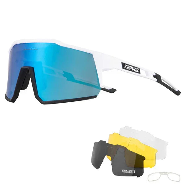 KE9022 MULTI-LENS SPORTS SUNGLASSES - KAPVOE - Cobbled Climbs
