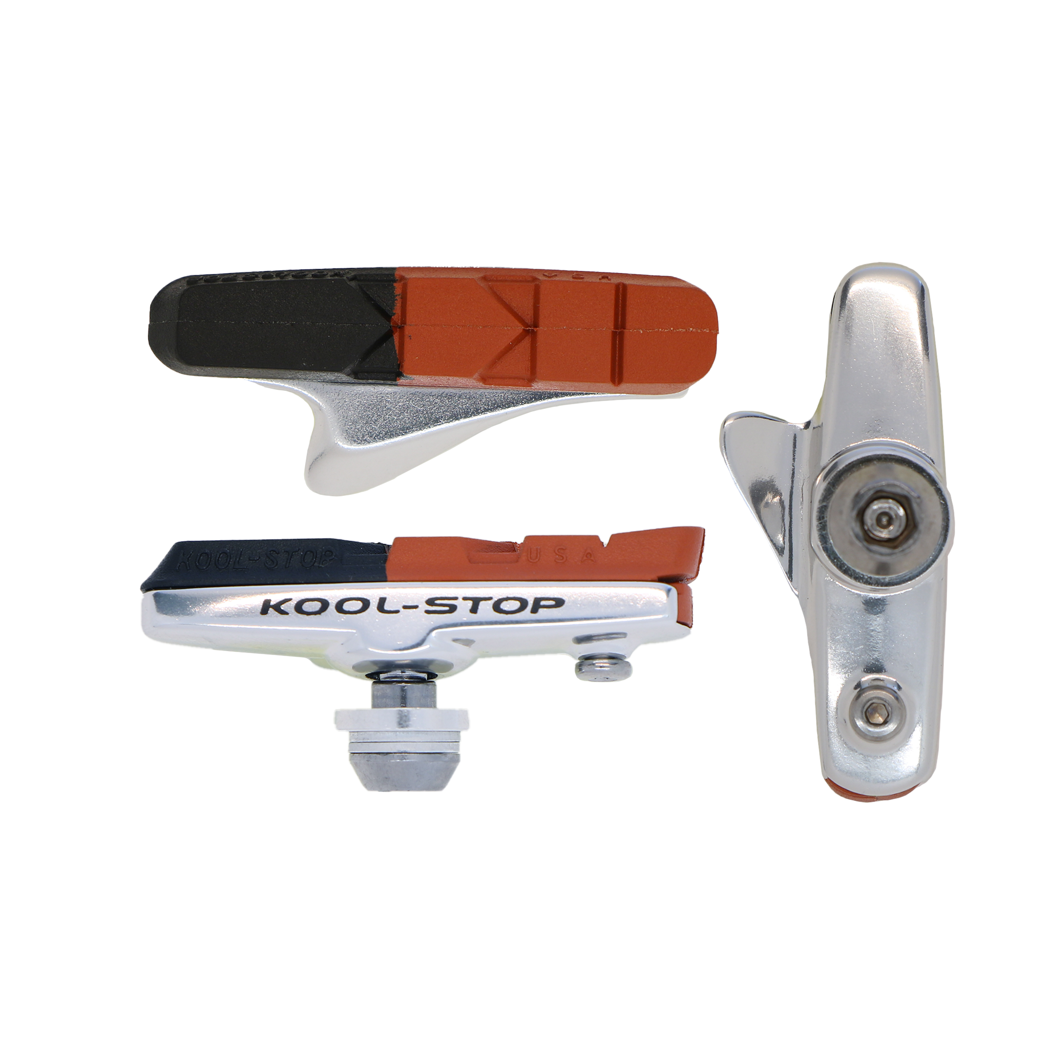 Dura Road Holder Threaded Brake Pads | KOOLSTOP | Cobbled Climbs