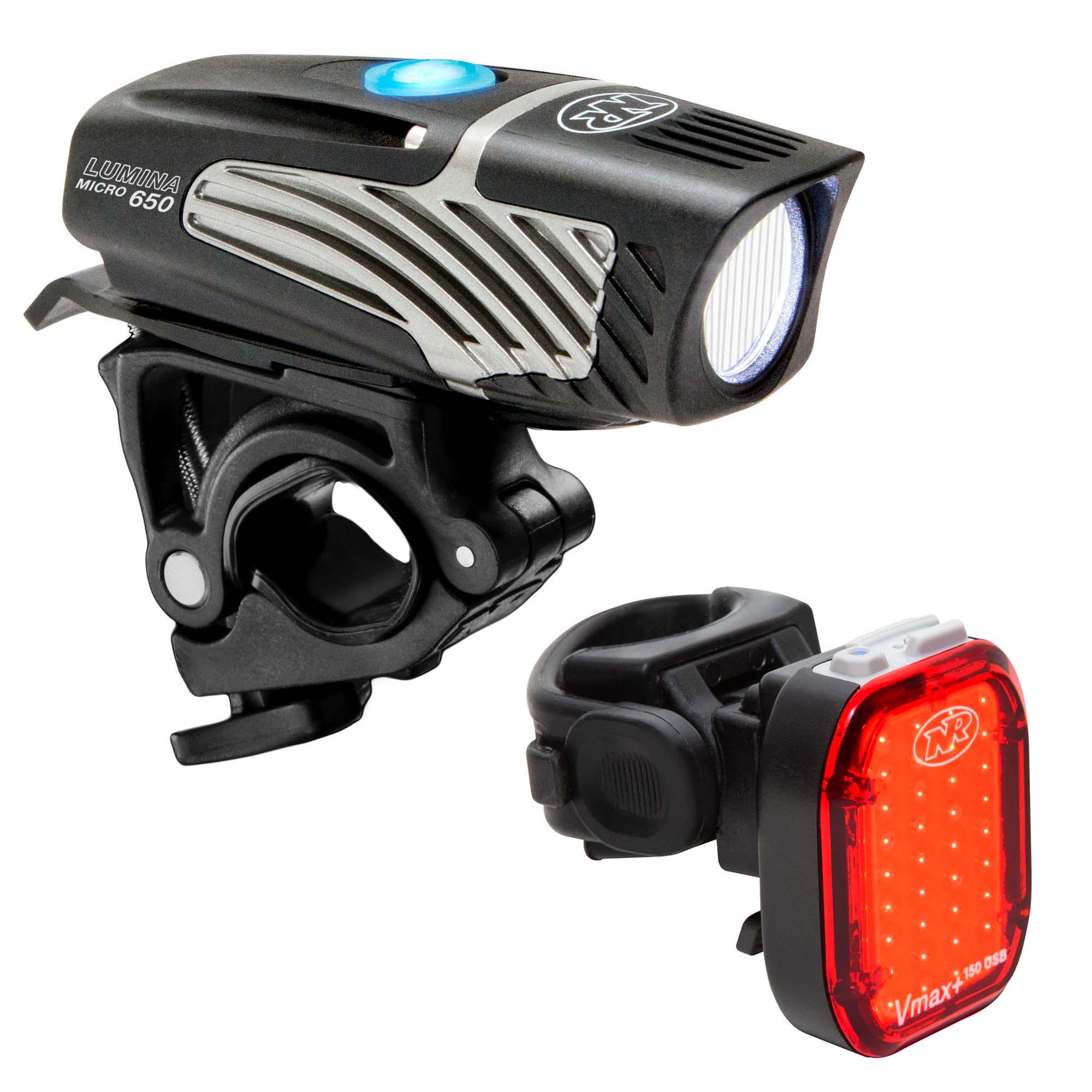 LUMINA MICRO 650& VMAX+ 150 COMBO LIGHT SET - NiteRider - Cobbled Climbs