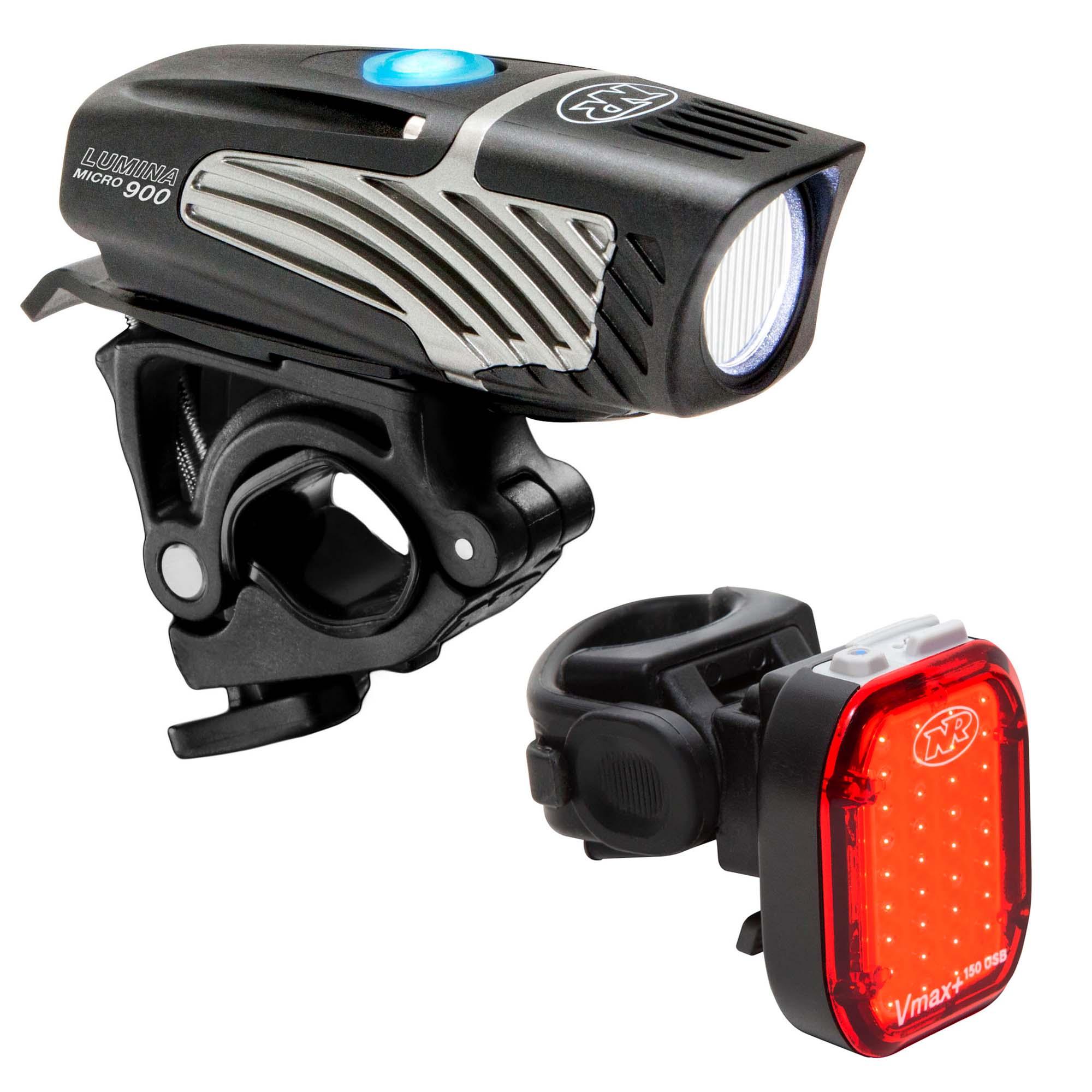 LUMINA MICRO 900 & VMAX+ 150 COMBO LIGHT SET - NiteRider - Cobbled Climbs