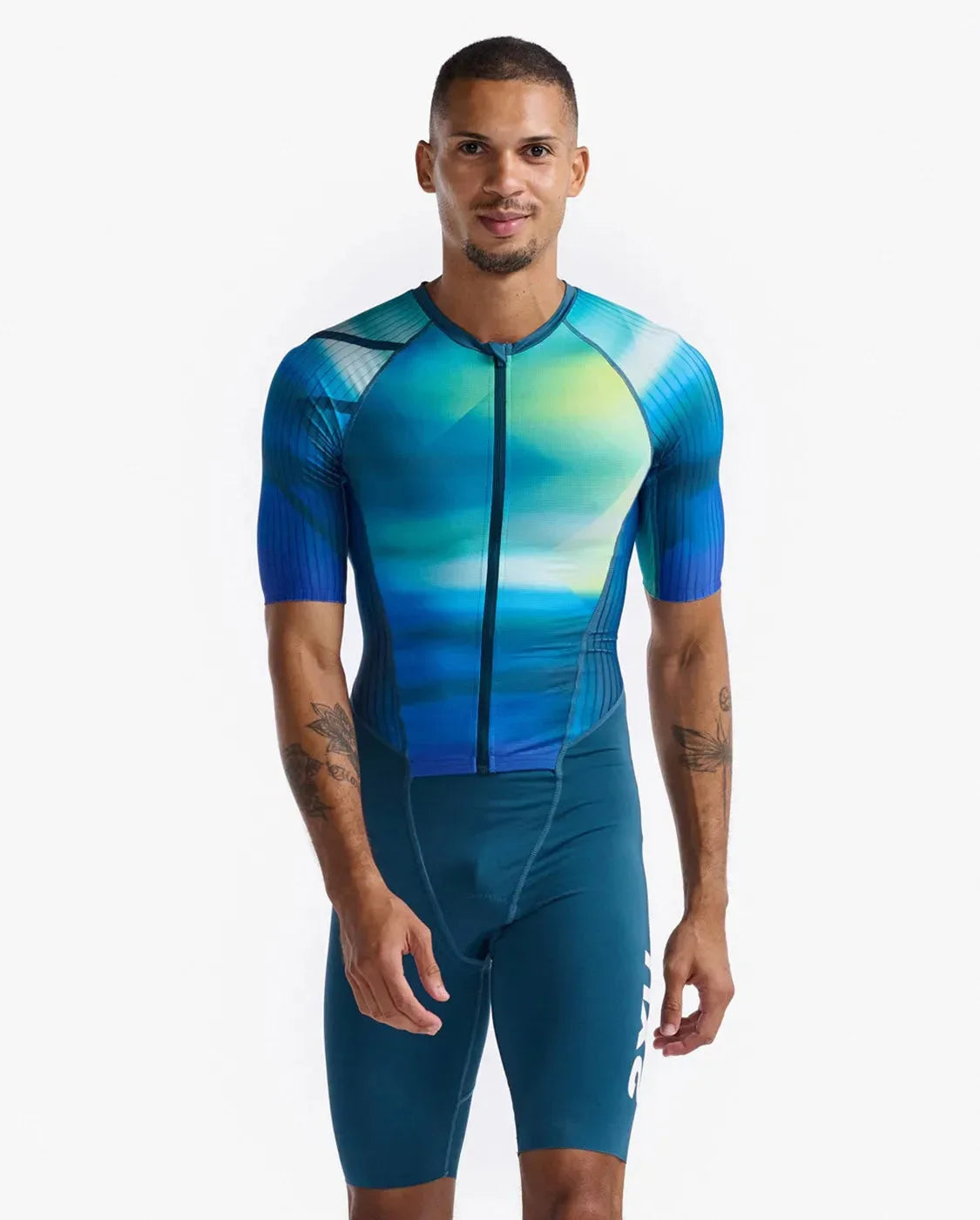 AERO Sleeved Trisuit - 2XU - Cobbled Climbs
