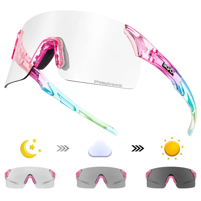 REVO SCVCN X142 RIMLESS PHOTOCHROMIC SUNGLASSES – KAPVOE premium cycling Sunglasses in India from Cobbled Climbs