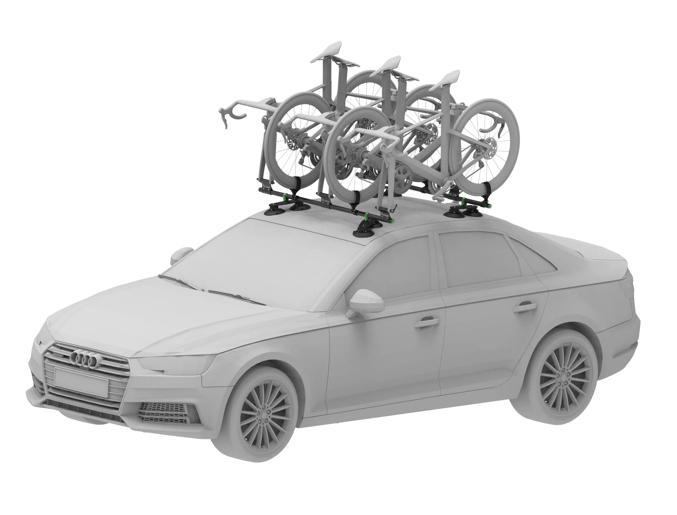 ROUNDBAR BIKE RACK (5 ROAD/GRAVEL BIKES) - Tree Frog - Cobbled Climbs