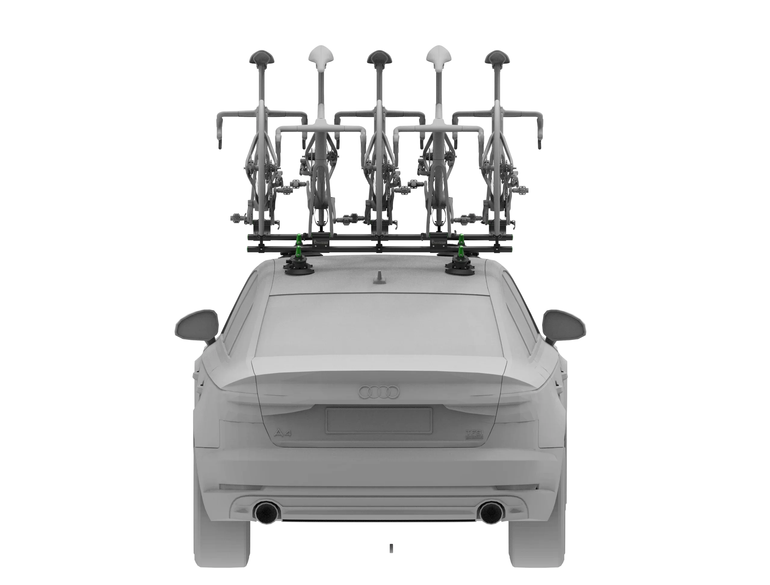 ROUNDBAR BIKE RACK (5 ROAD/GRAVEL BIKES) - Tree Frog - Cobbled Climbs
