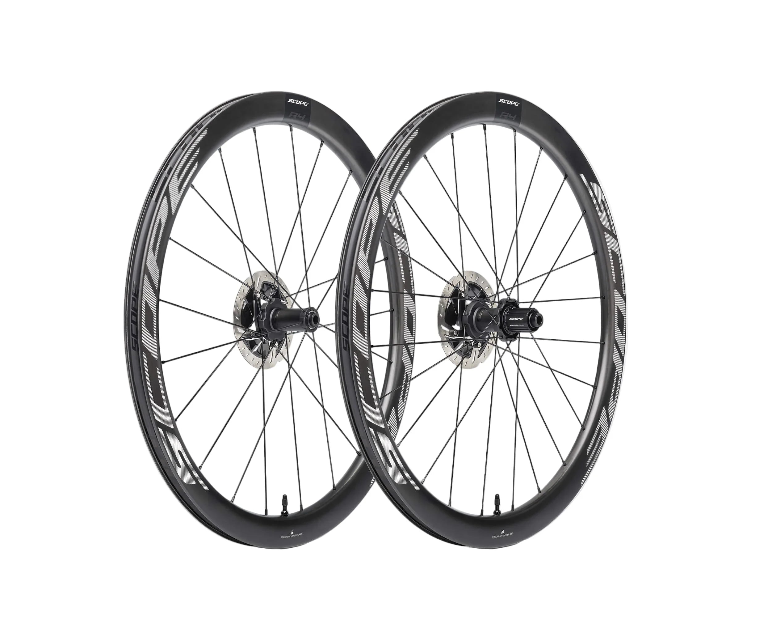 R4 DISC BRAKE WHEELSET - Scope - Cobbled Climbs