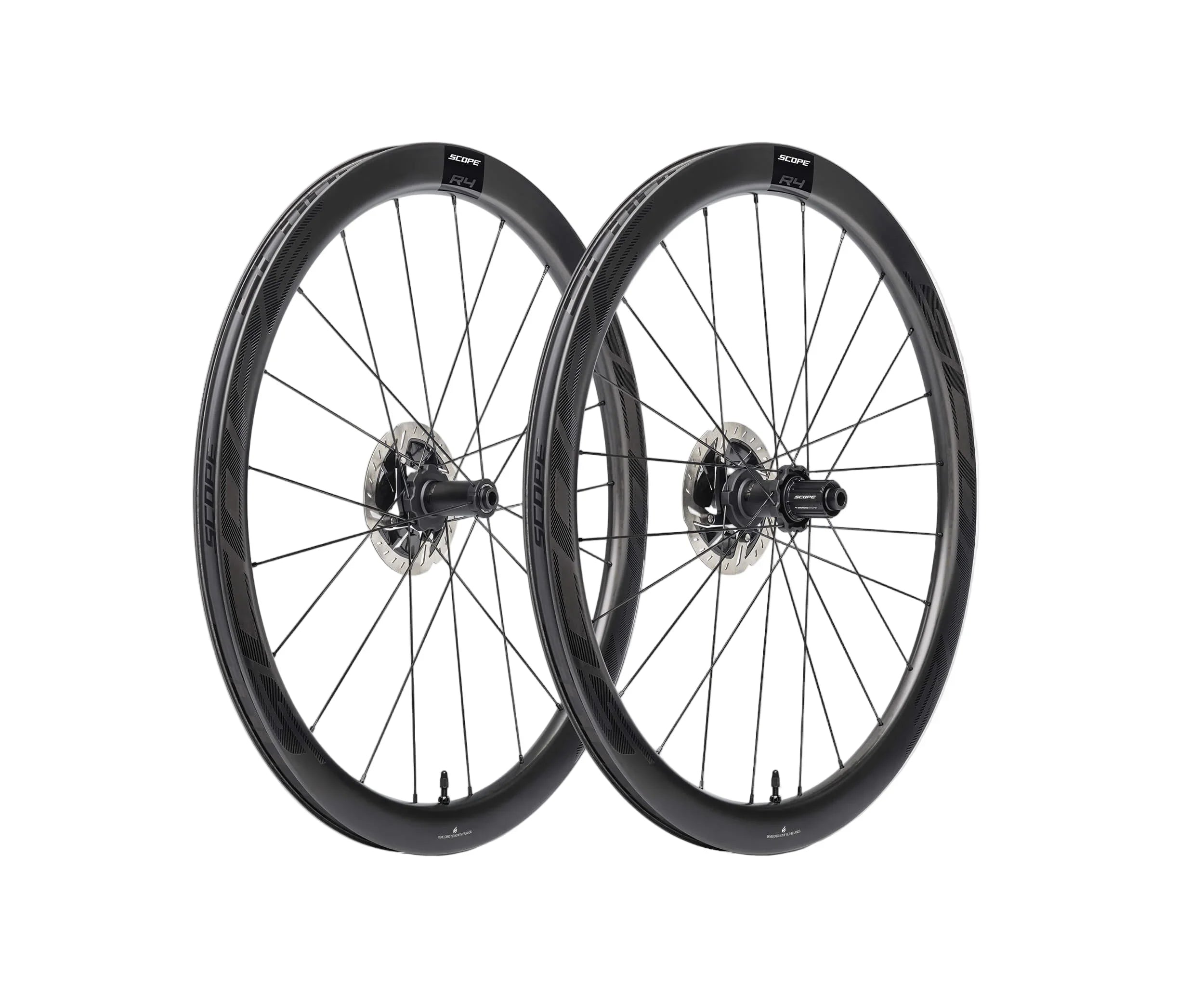 R4 DISC BRAKE WHEELSET - Scope - Cobbled Climbs