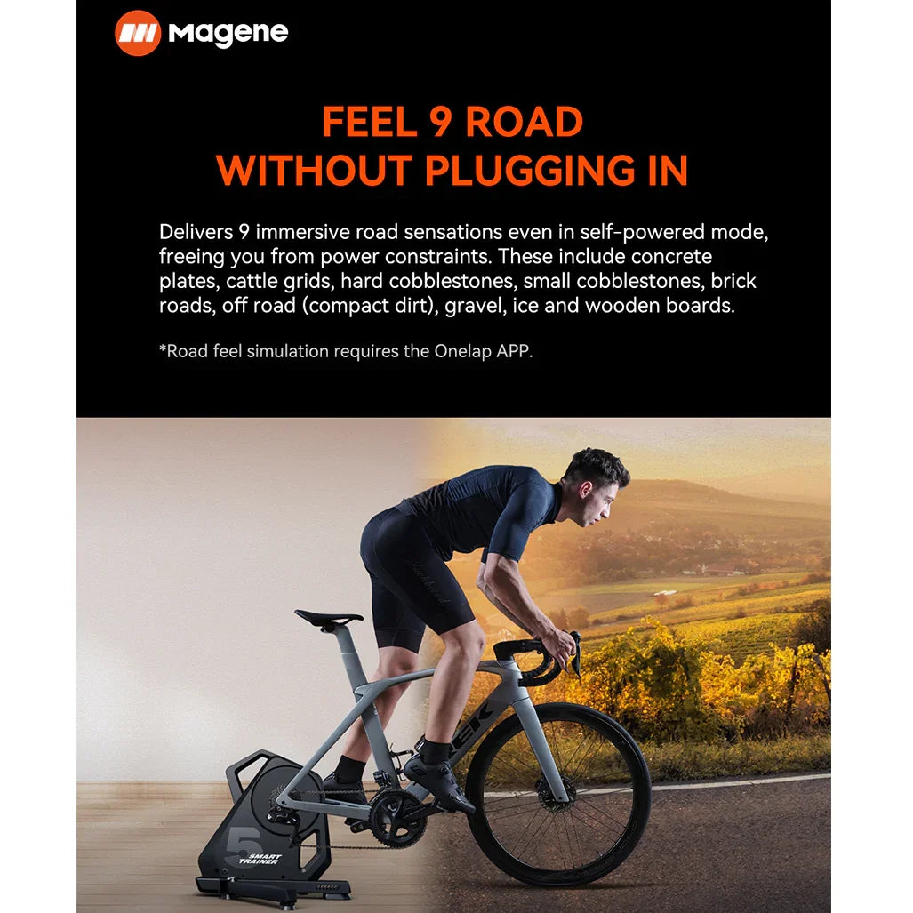 T500 Direct Drive Smart Trainer - Magene - Cobbled Climbs