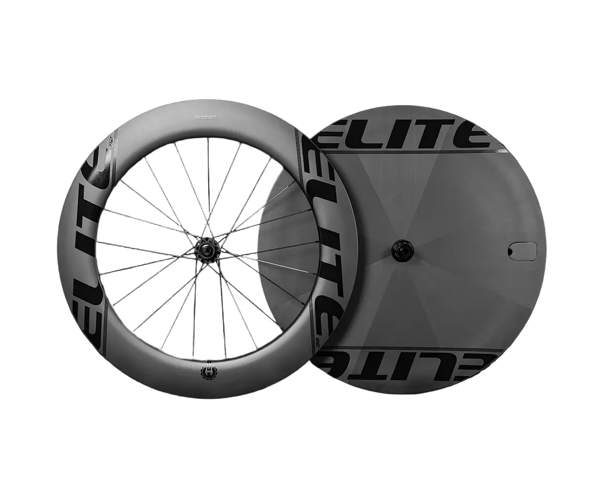 TT 82D CARBON DISC WHEELSET – Elite Wheels premium cycling Wheelset in India from Cobbled Climbs
