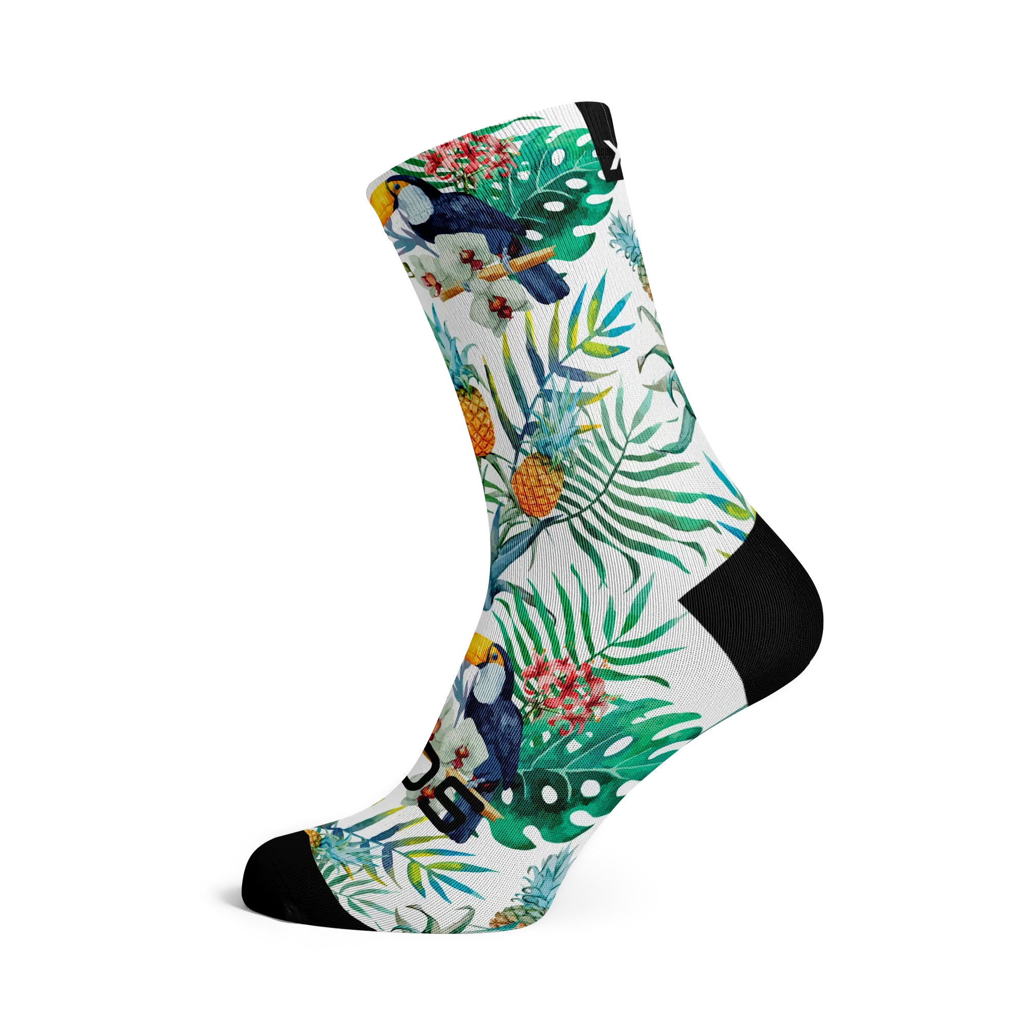 Tropical Crew Socks | Sox Footwear | Cobbled Climbs – view 5