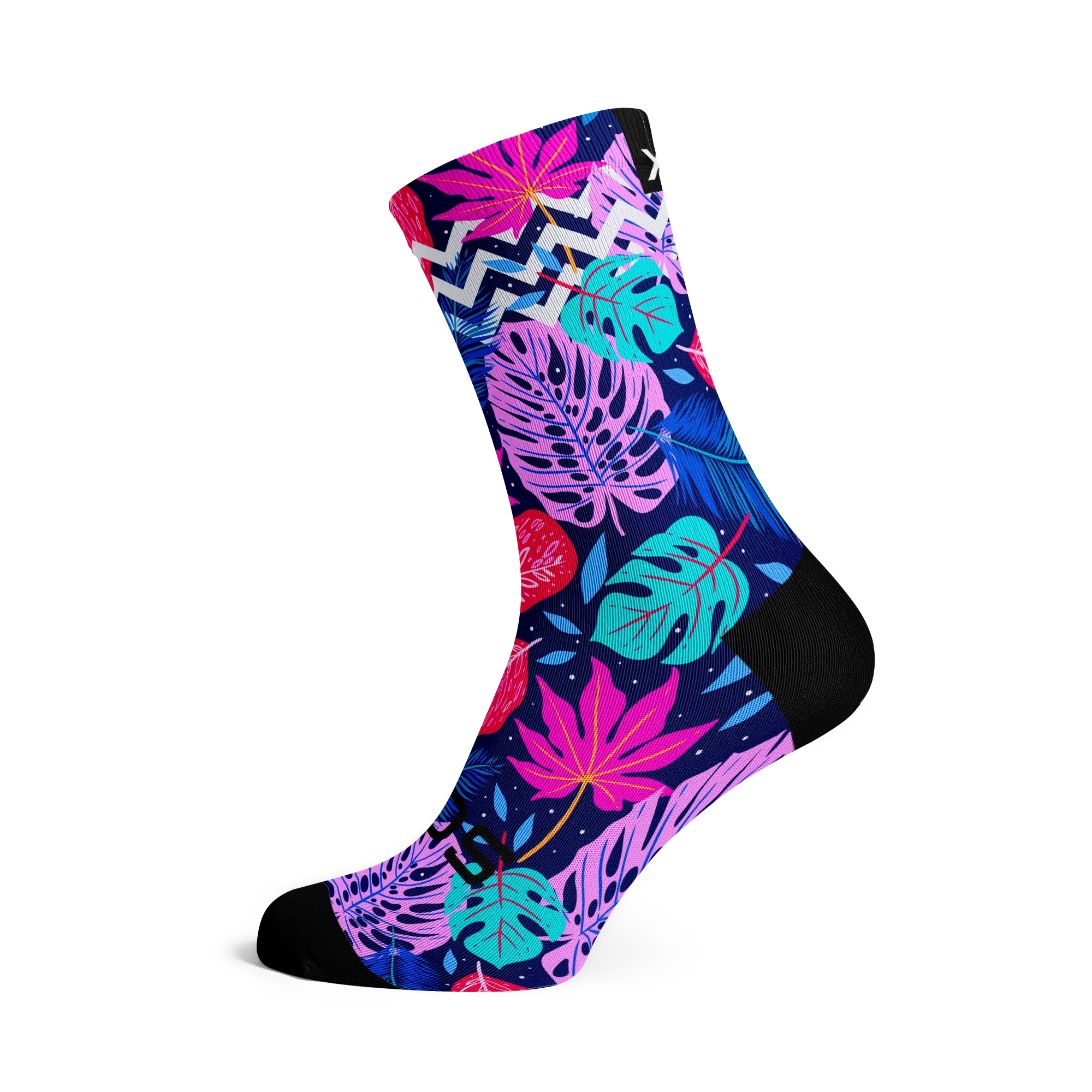 Tropical Crew Socks | Sox Footwear | Cobbled Climbs – view 3