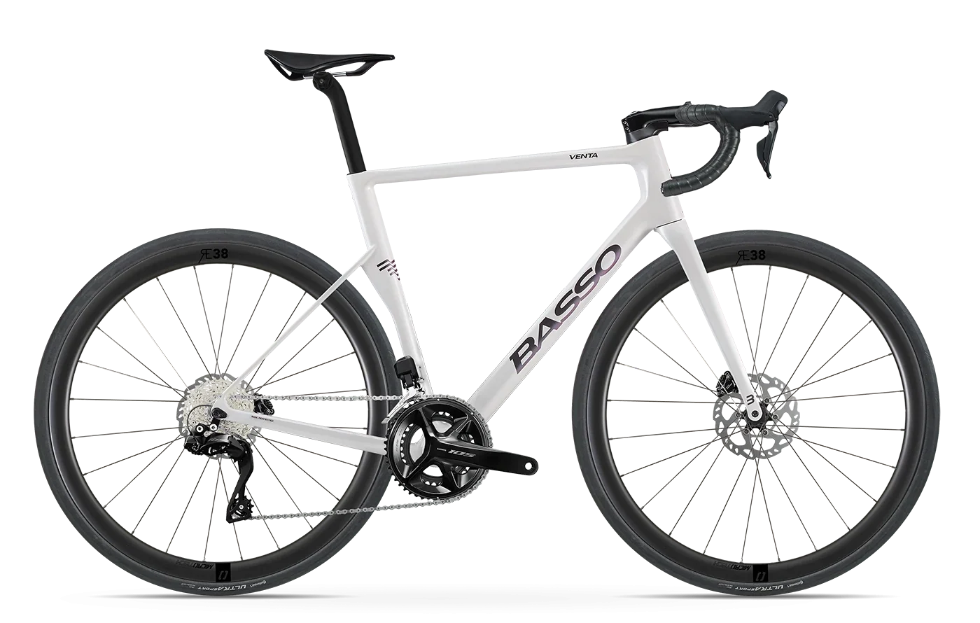 VENTA R 105 DI2 12S DISC BRAKE ROAD BIKE - Basso - Cobbled Climbs