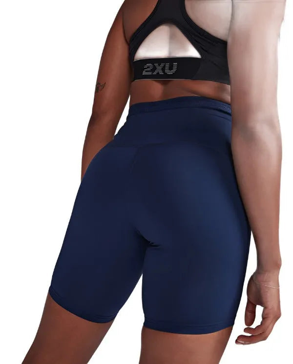 Form Stash Hi-Rise Women’s Tights (Midnight/Midnight) – 2XU premium cycling Compression Tights in India from Cobbled Climbs