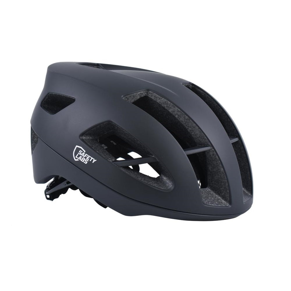 Safety Labs X-Eros Road Cycling Helmet (Matte Black) – Safety Labs premium cycling Helmets in India from Cobbled Climbs