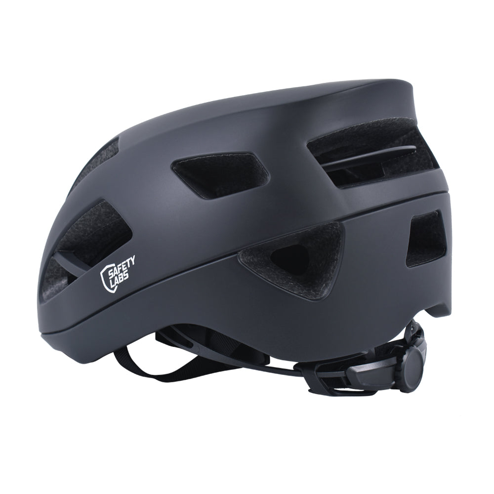 Safety Labs X-Eros Road Cycling Helmet (Matte Black) – Safety Labs premium cycling Helmets in India from Cobbled Climbs