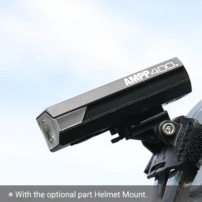 AMPP 400 RECHARGEABLE FRONT LIGHT - Cateye - Cobbled Climbs