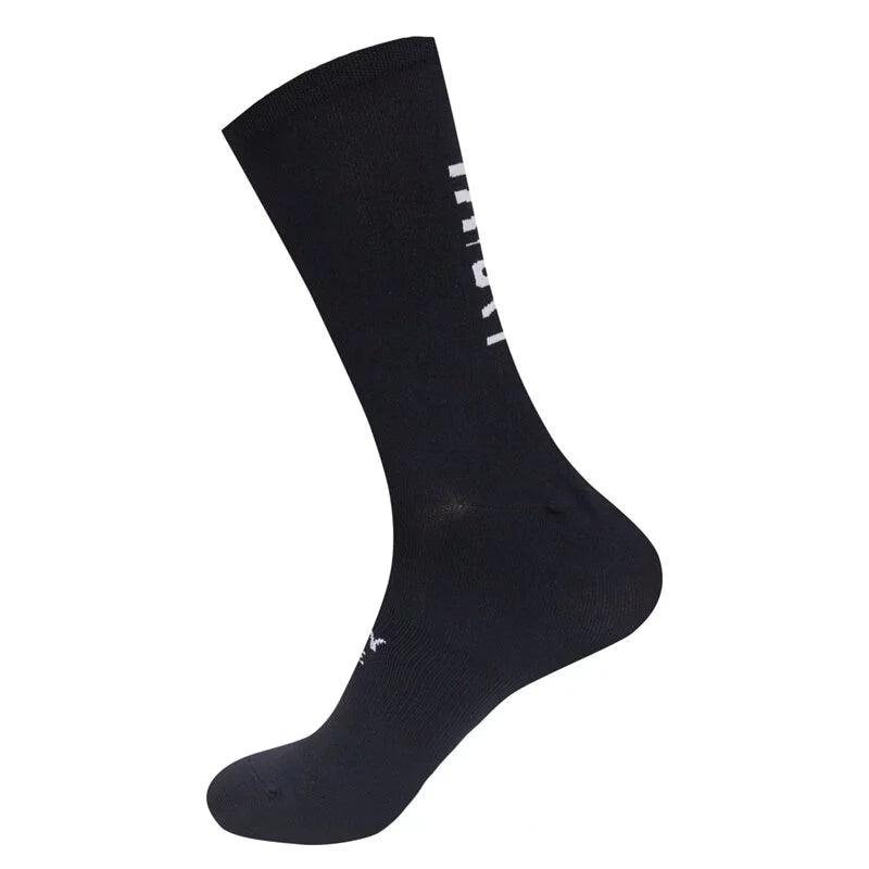 Baisky Mens Sport Socks (Purity Black) - BUMSONTHESADDLE
