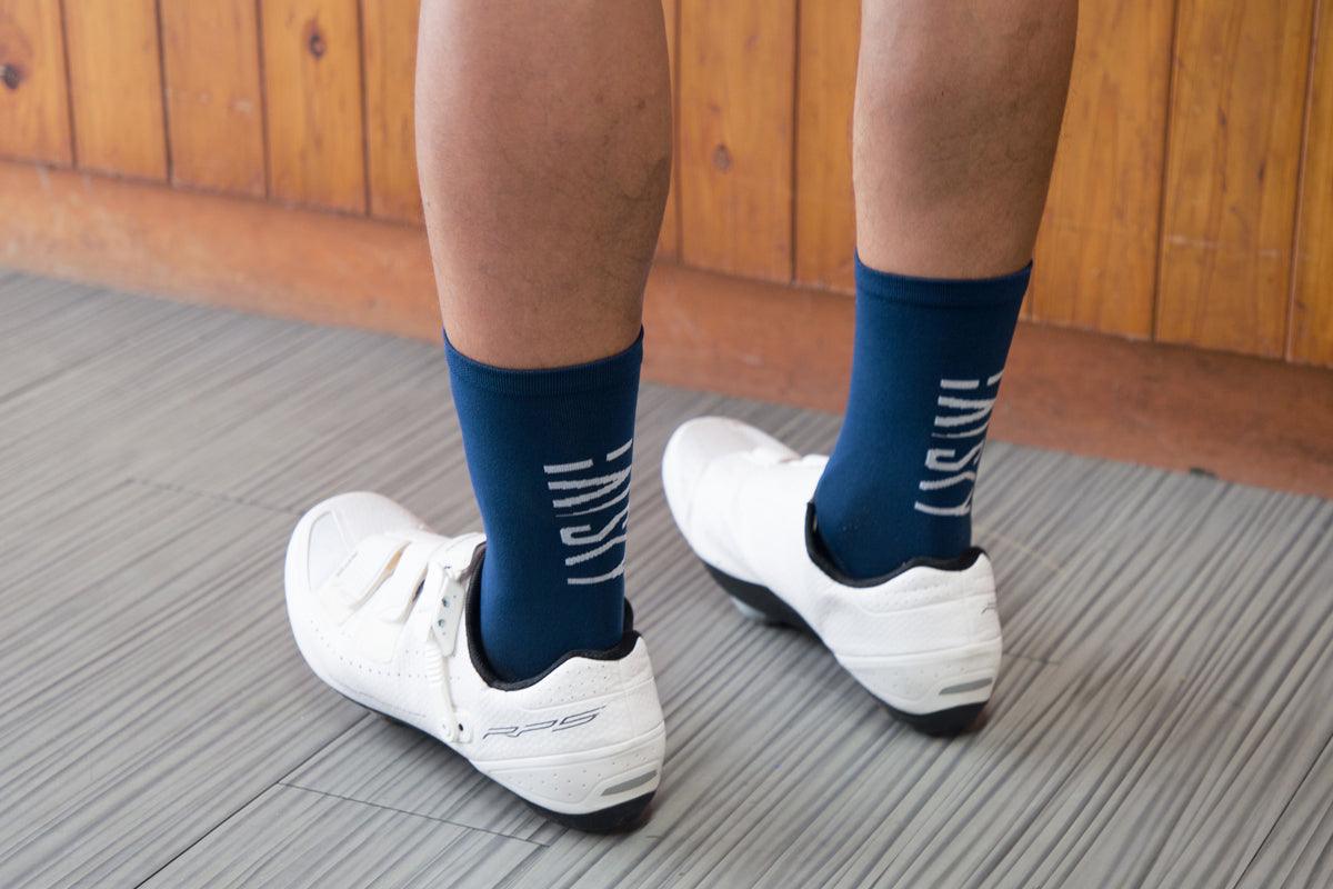 Baisky Mens Sport Socks (Purity Dark Blue) - BUMSONTHESADDLE
