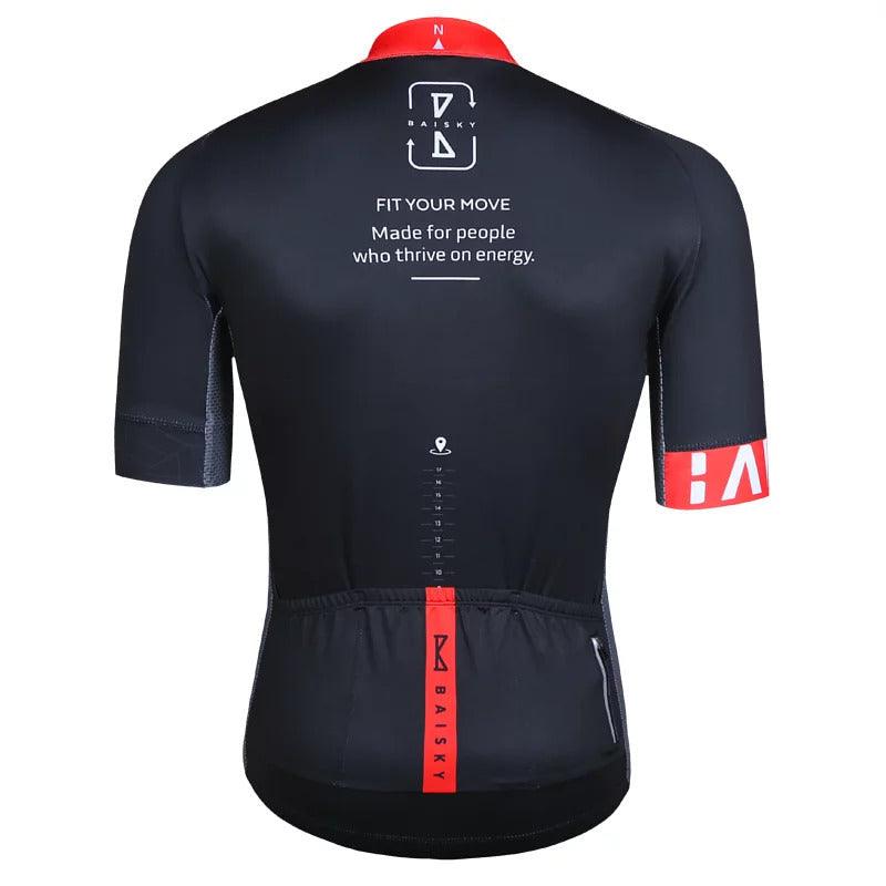 TRMSJ990 Mens Cycling Jersey | Baisky | Cobbled Climbs – view 2