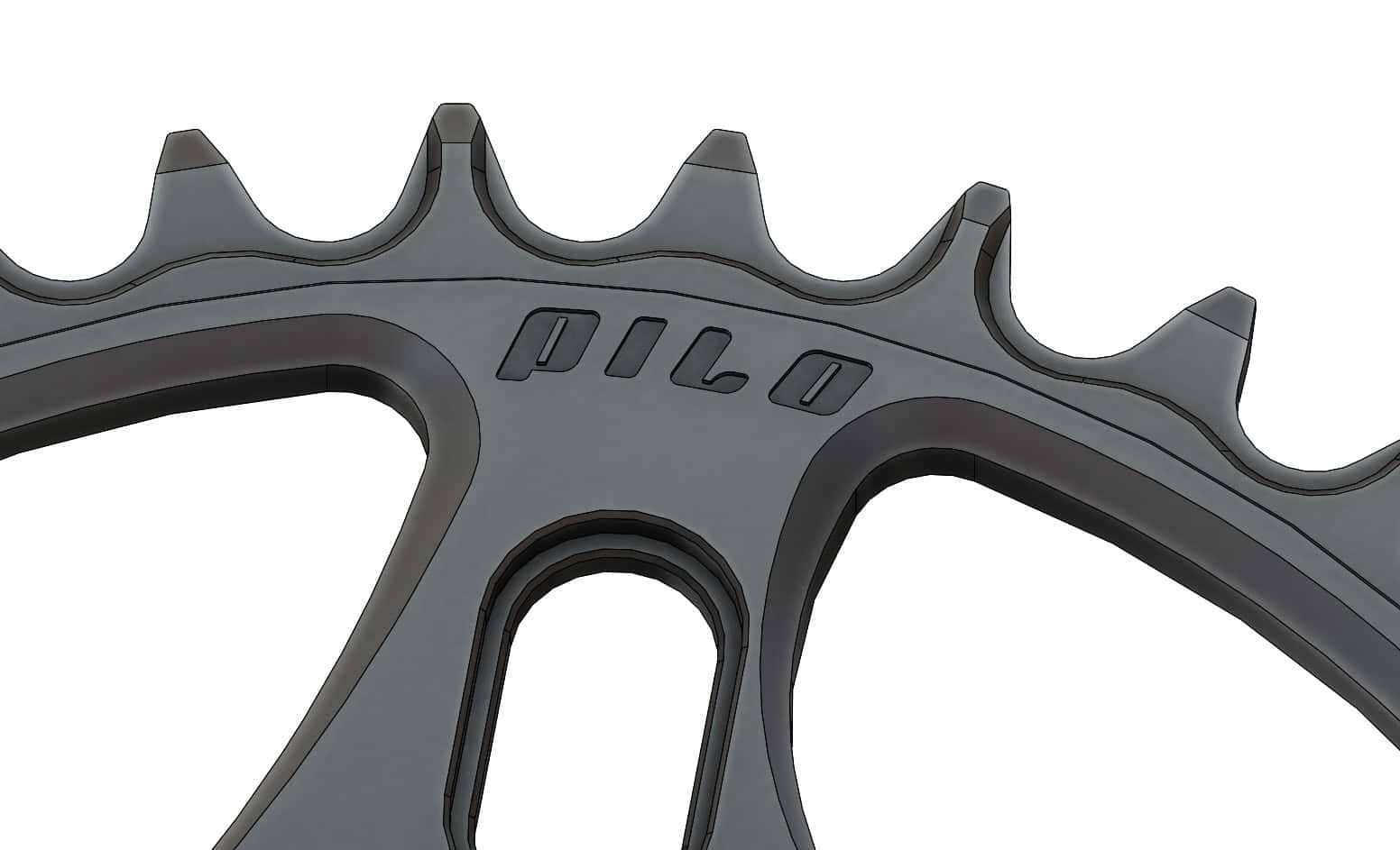 36T Narrow Wide Chainring For Sram Direct Dub