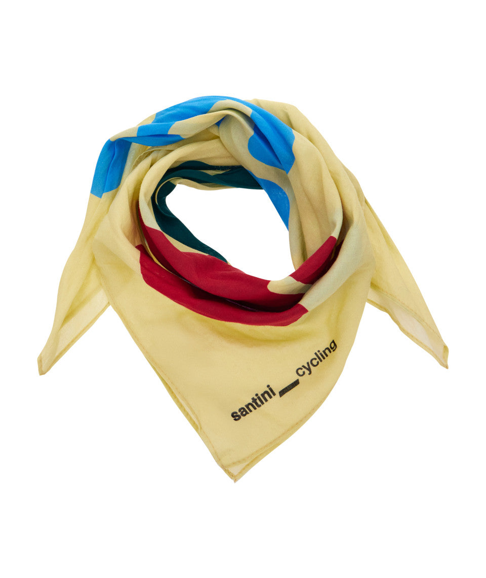 Cotton Bandana - Santini - Cobbled Climbs