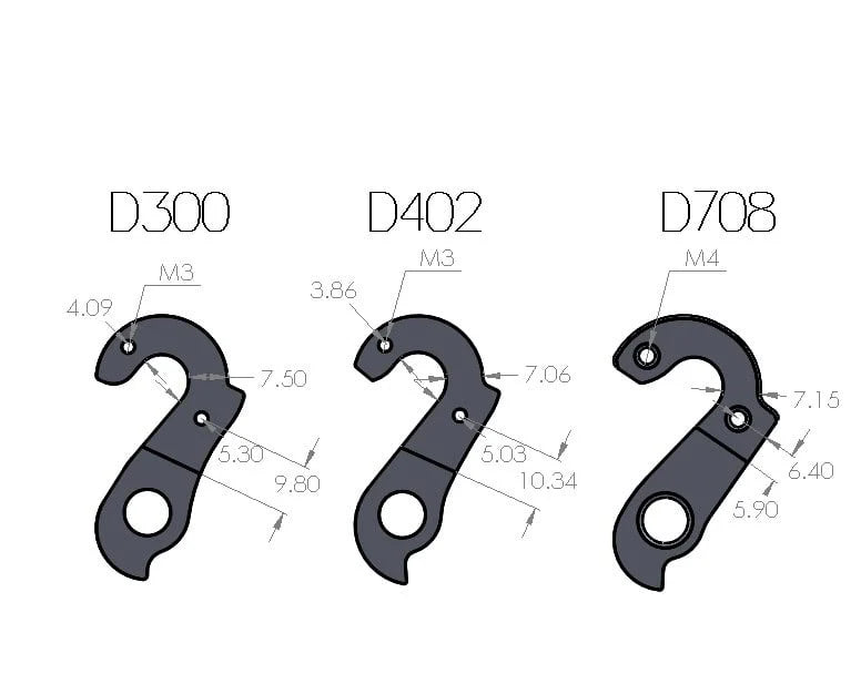 Derailleur Hanger for Carrera, Wilier