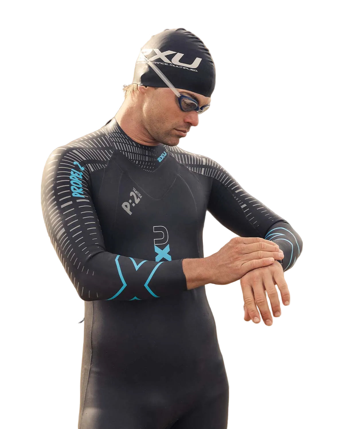 Propel 2 Mens Swimsuit - 2XU - Cobbled Climbs