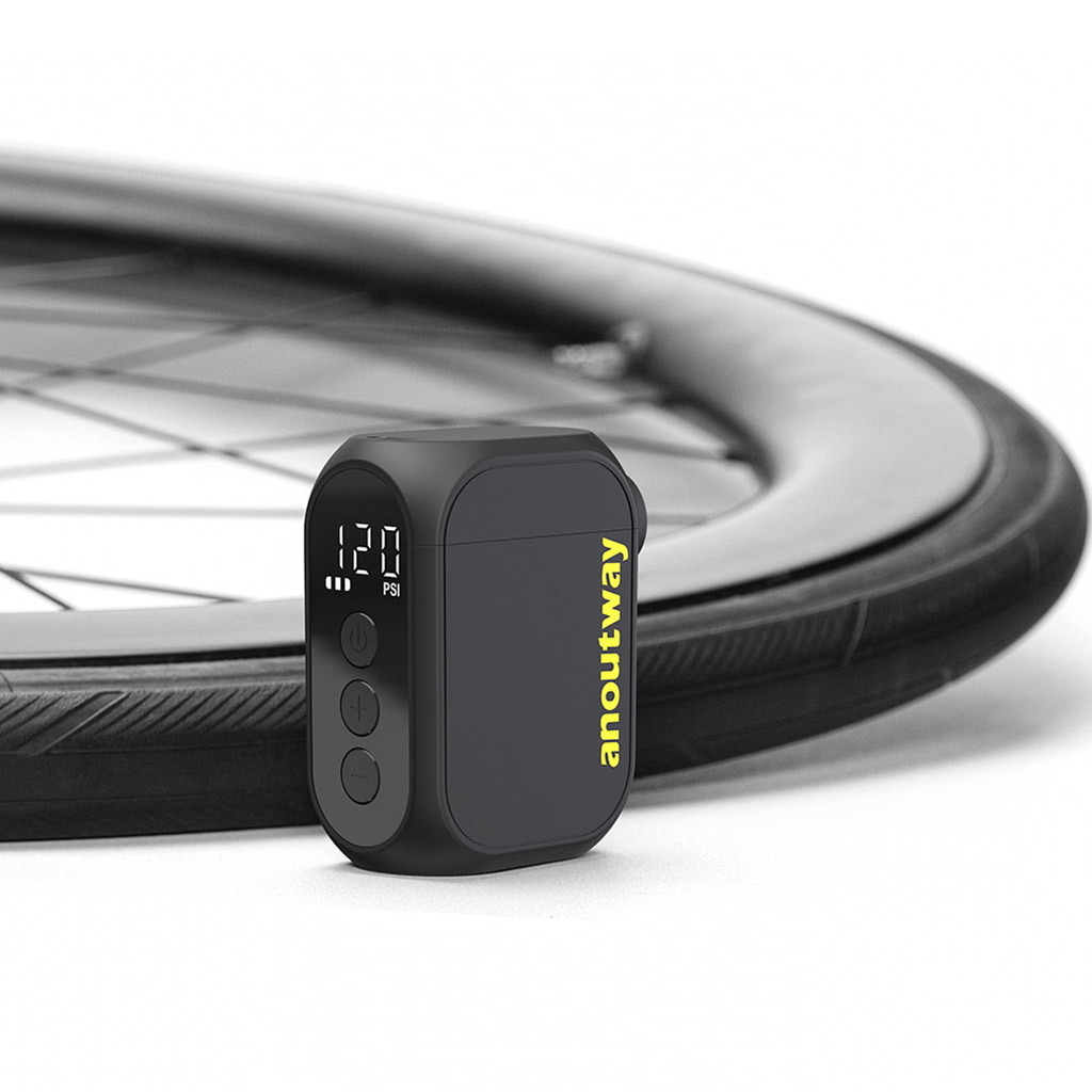 Anoutway AS210 Pro Mini Electric Air Pump | Cycplus | Cobbled Climbs – view 2