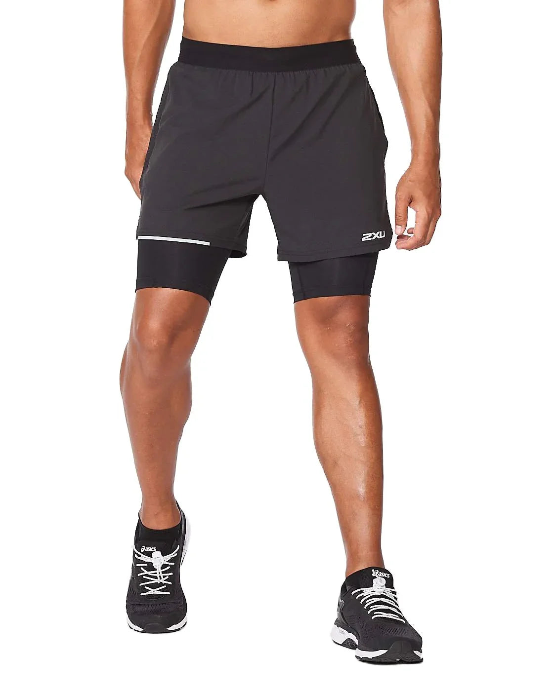 AERO 2-IN-1 5 INCH SHORTS - 2XU - Cobbled Climbs