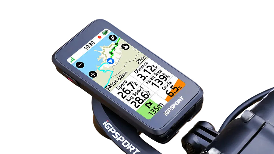 Binavi Air Bike Computer | iGPSPORT | Cobbled Climbs