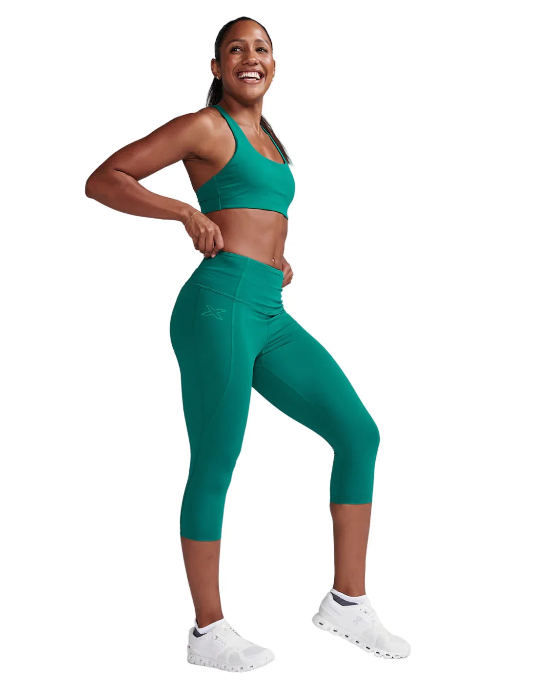 FORM HI-RISE COMPRESSION 3/4 TIGHTS - 2XU - Cobbled Climbs