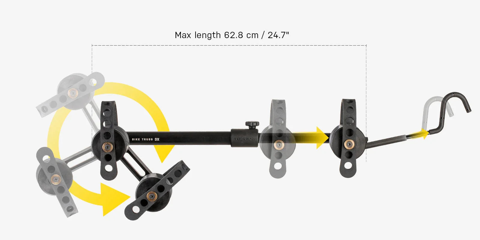 3X BIKE TRUSS CLAMP - Topeak - Cobbled Climbs
