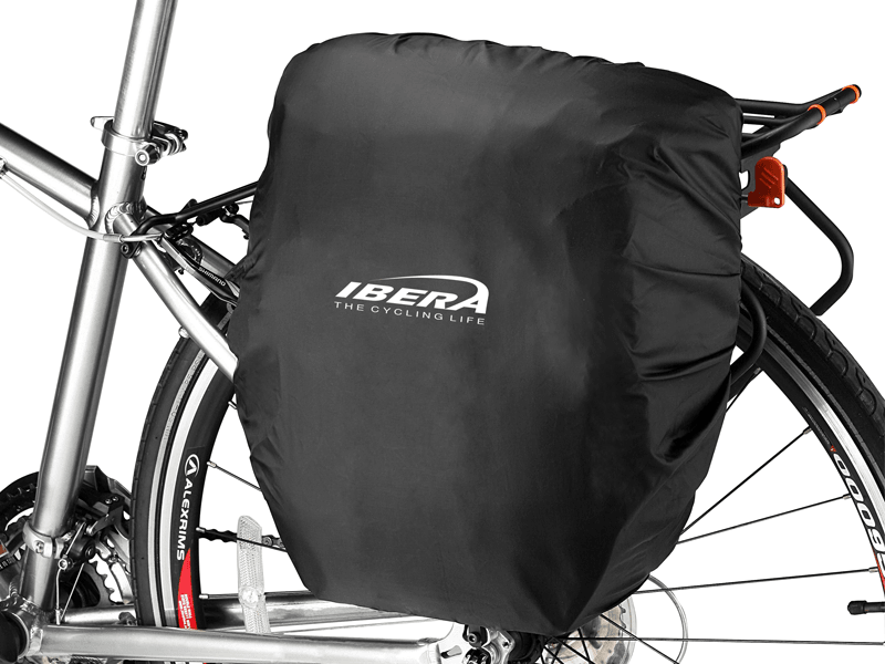 Ibera PakRak Pannier Bag Rain Cover - BUMSONTHESADDLE