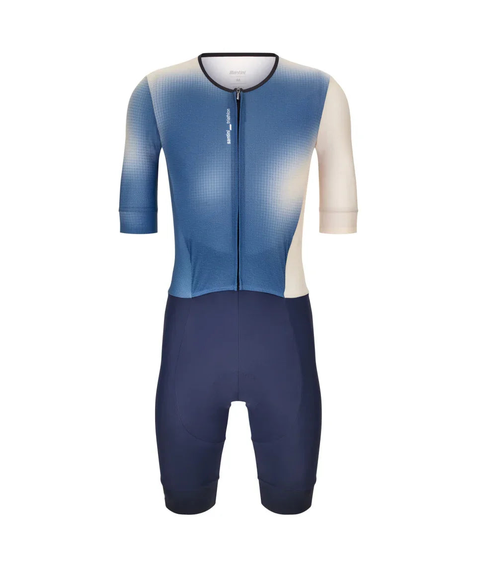 LEAF MENS TRISUIT - Santini - Cobbled Climbs
