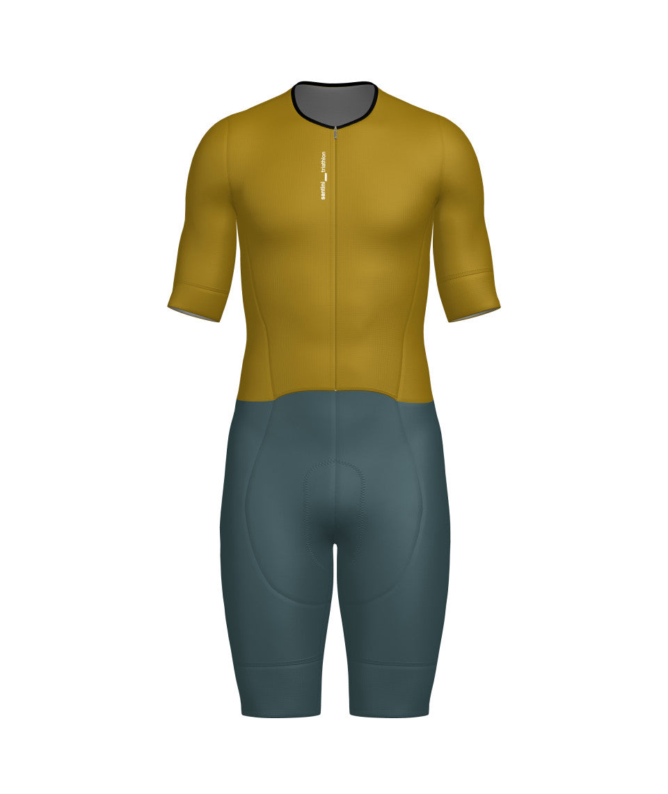 LEAF MENS TRISUIT – Santini premium cycling Tri Suits in India from Cobbled Climbs