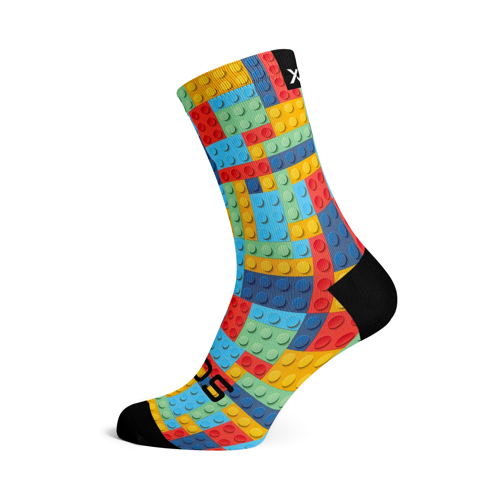 Kids Crew Socks | Sox Footwear | Cobbled Climbs – view 4