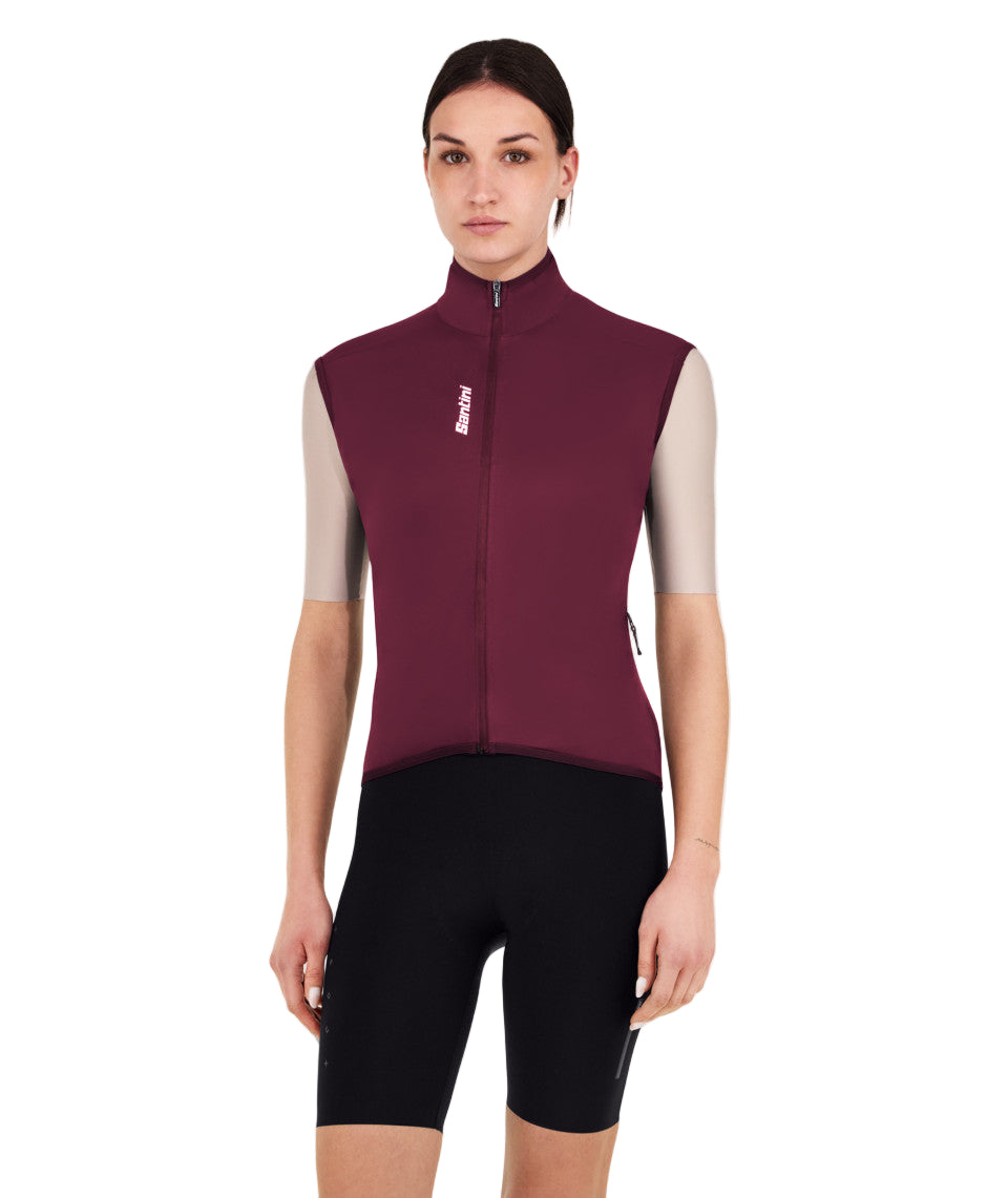 MAGIC PACKABLE WATERPROOF UNISEX VEST – Santini premium cycling Jackets in India from Cobbled Climbs
