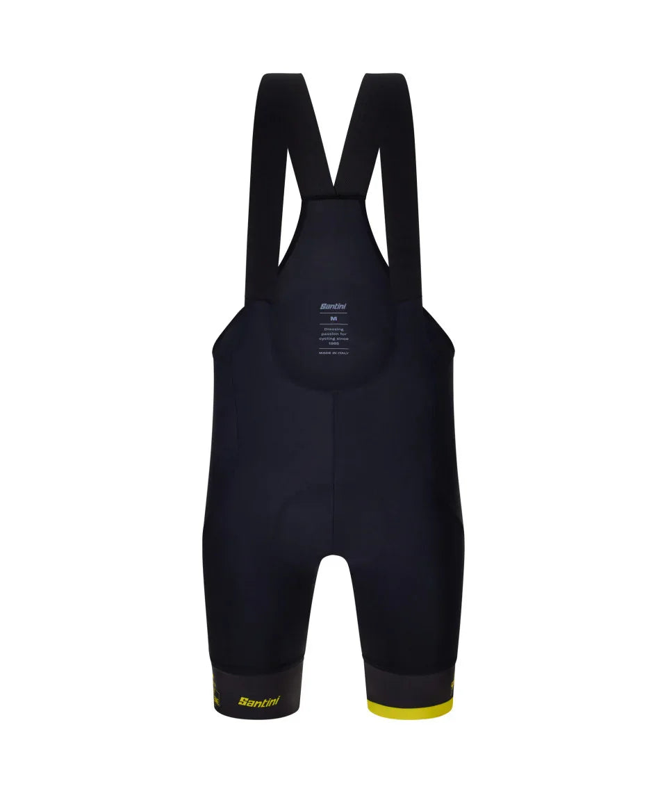 MAILLOT JAUNE COL DE LA MADELEINE BIB SHORTS - Santini - Cobbled Climbs