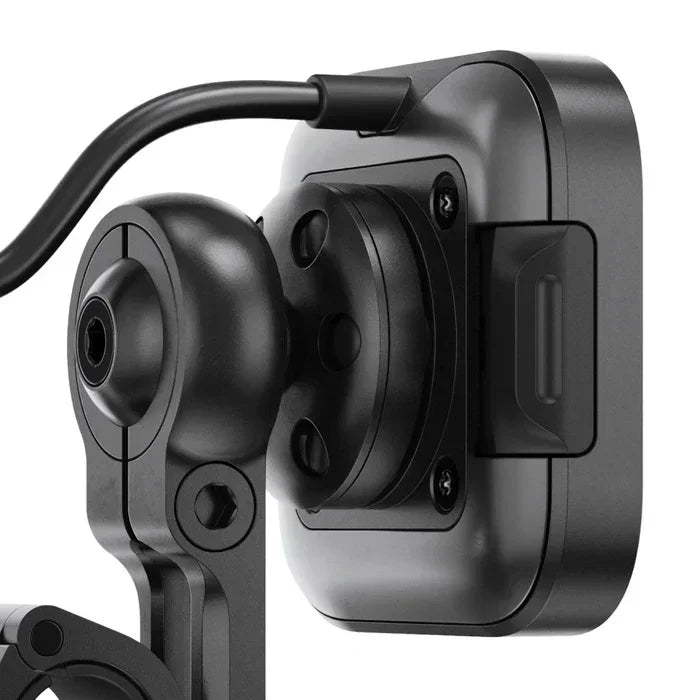 Motorcycle Mobile Mirror Qi2 Charging Mount - Peak Design - Cobbled Climbs