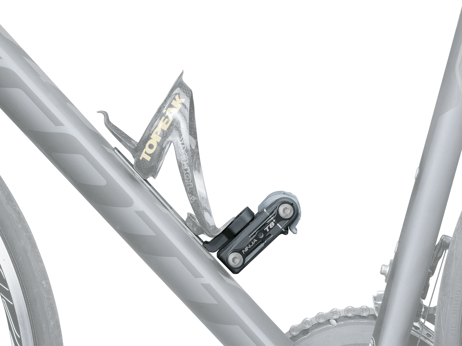 NINJA T ROAD MULTI TOOL WITH BOTTLE CAGE MOUNT – Topeak premium cycling Multi Tools in India from Cobbled Climbs