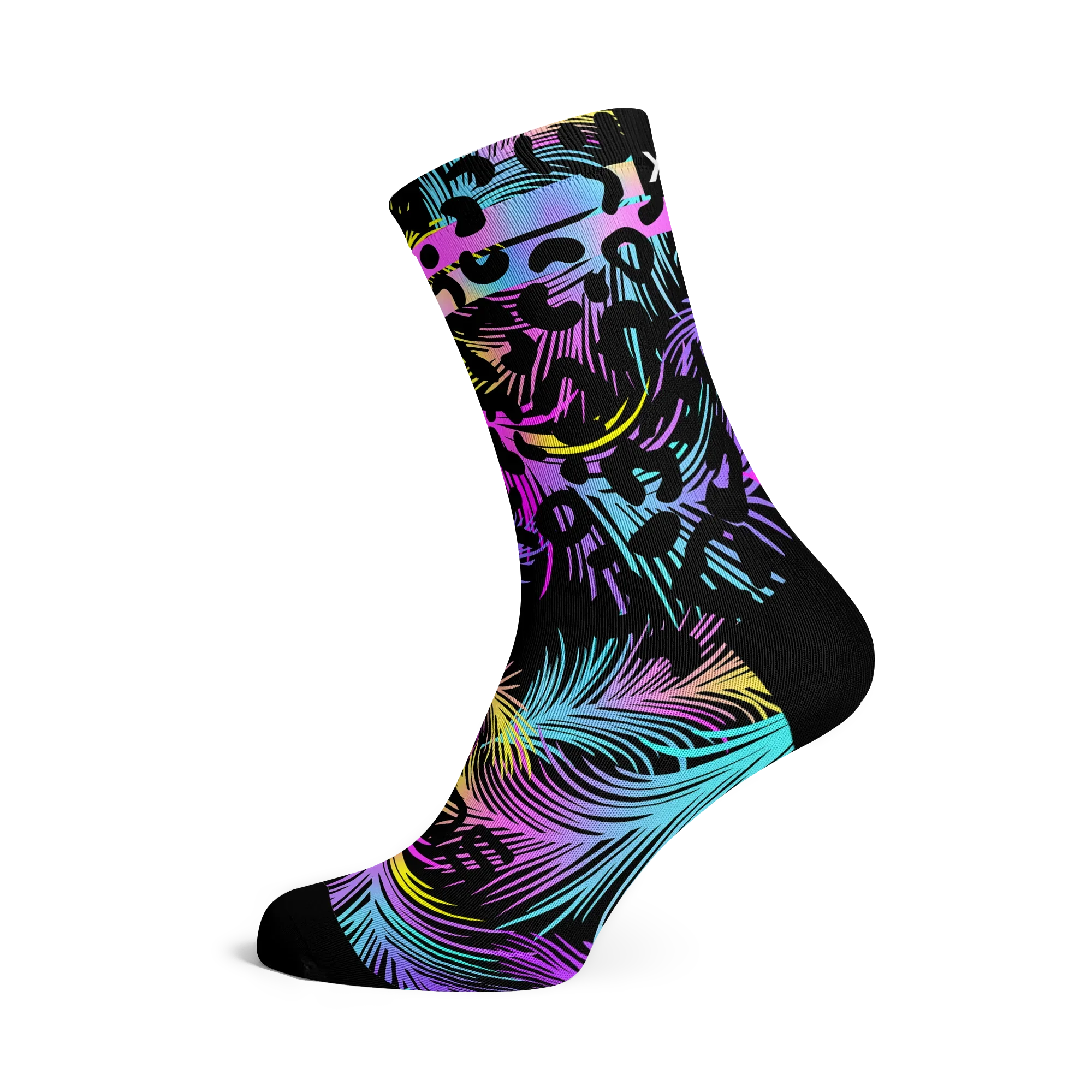 Tropical Crew Socks | Sox Footwear | Cobbled Climbs – view 2