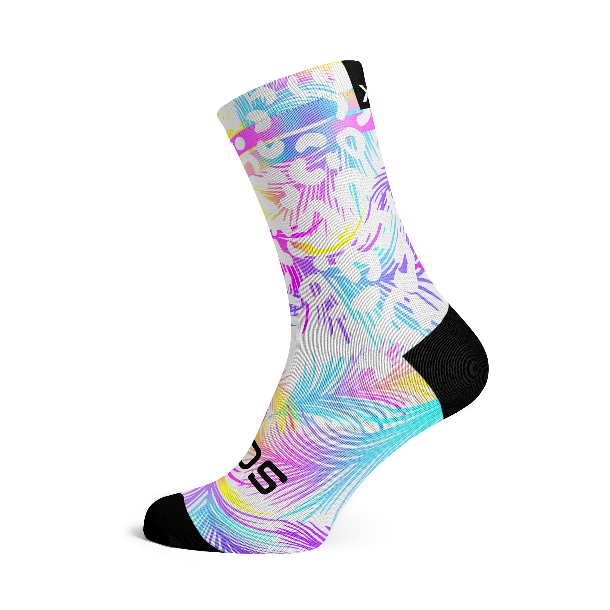 Tropical Crew Socks | Sox Footwear | Cobbled Climbs – view 7