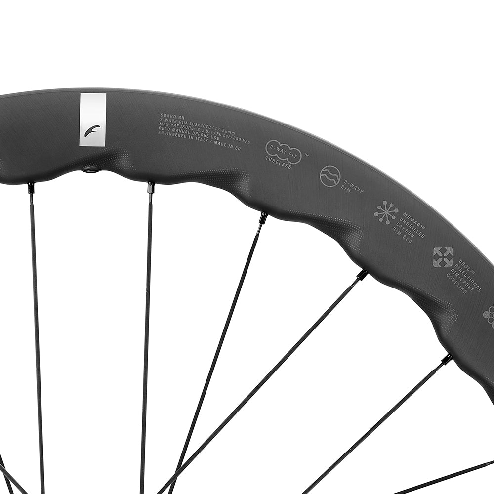 Sharq Gravel Disc Brake Carbon Wheelset
