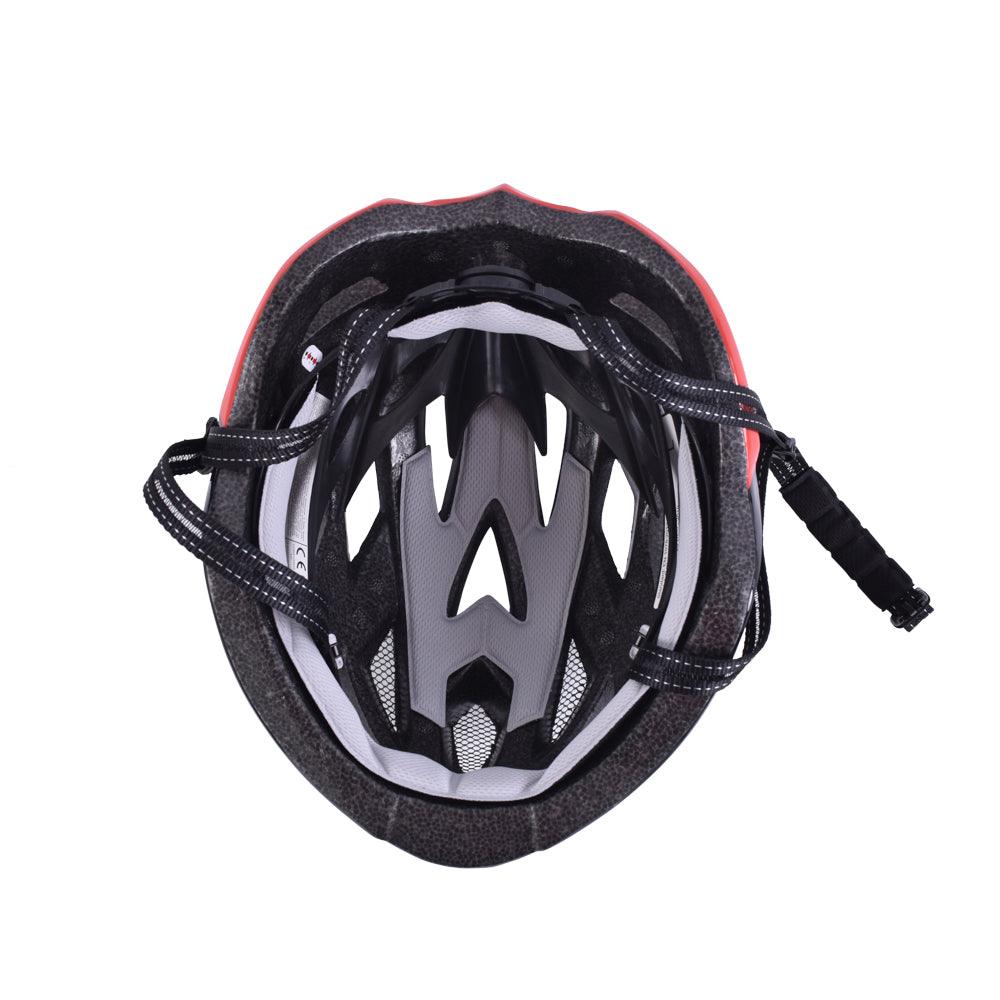 Safety Labs Juno Road Cycling Helmet (Shiny Black/Red) – Extreme Adventure Sports premium cycling Helmets in India from Cobbled Climbs