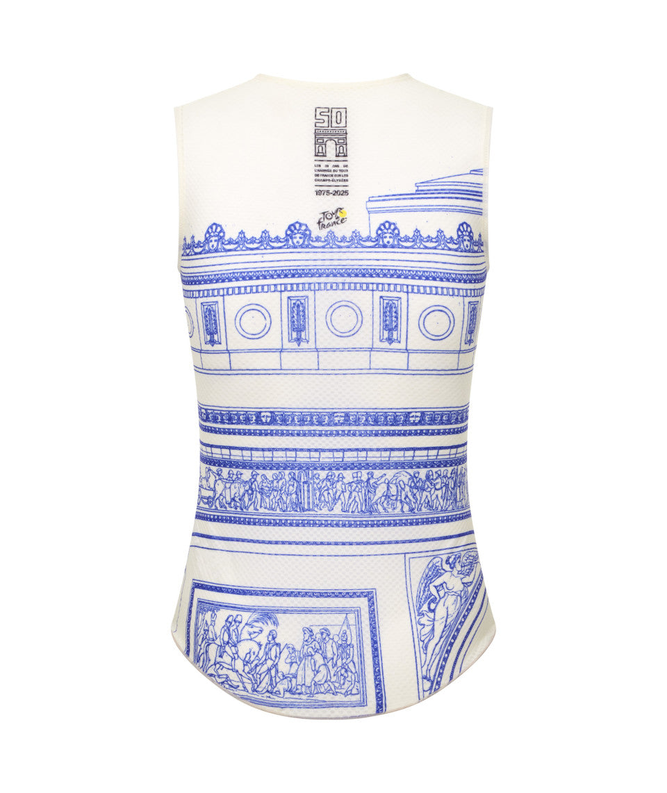 TDF ARRIVEE ARC DE TRIOMPHE - BASE LAYER – Santini premium cycling Base Layer in India from Cobbled Climbs