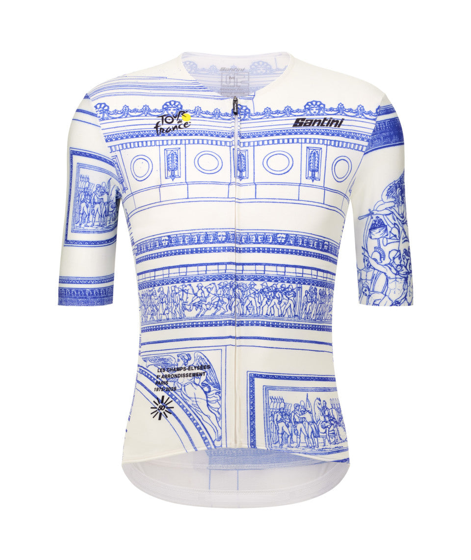 TDF ARRIVEE ARC DE TRIOMPHE JERSEY – Santini premium cycling Jerseys in India from Cobbled Climbs