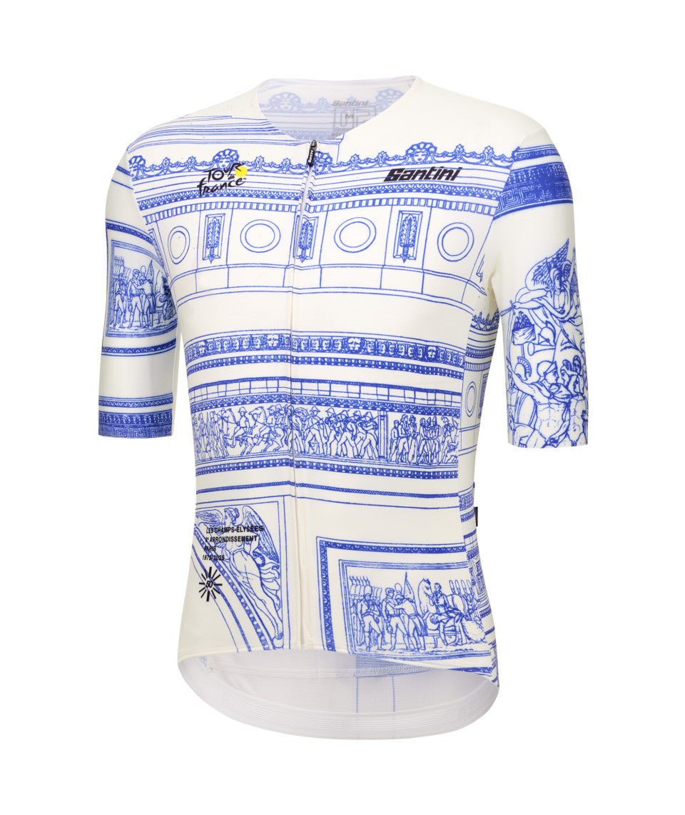 TDF ARRIVEE ARC DE TRIOMPHE JERSEY – Santini premium cycling Jerseys in India from Cobbled Climbs
