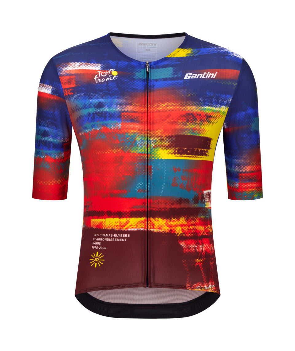 TDF ARRIVEE DASH JERSEY – Santini premium cycling Jerseys in India from Cobbled Climbs